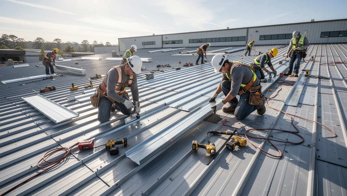 Metal Roofing Installation